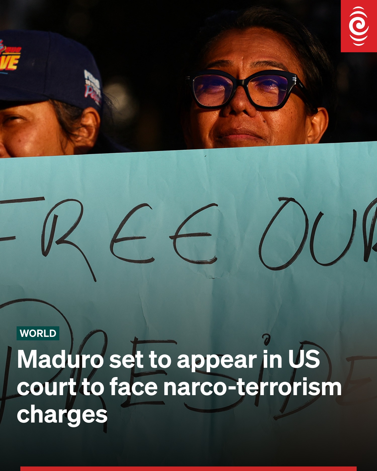 RNZ - Prosecutors say Maduro is the kingpin of a cartel of Venezuelan ...
