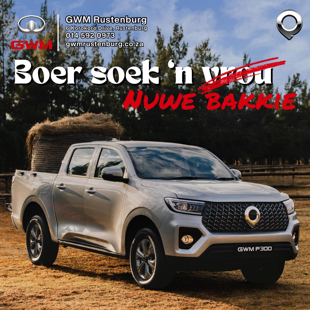 GWM Rustenburg - Boer soek nie net ’n vrou nie… maar... | Facebook