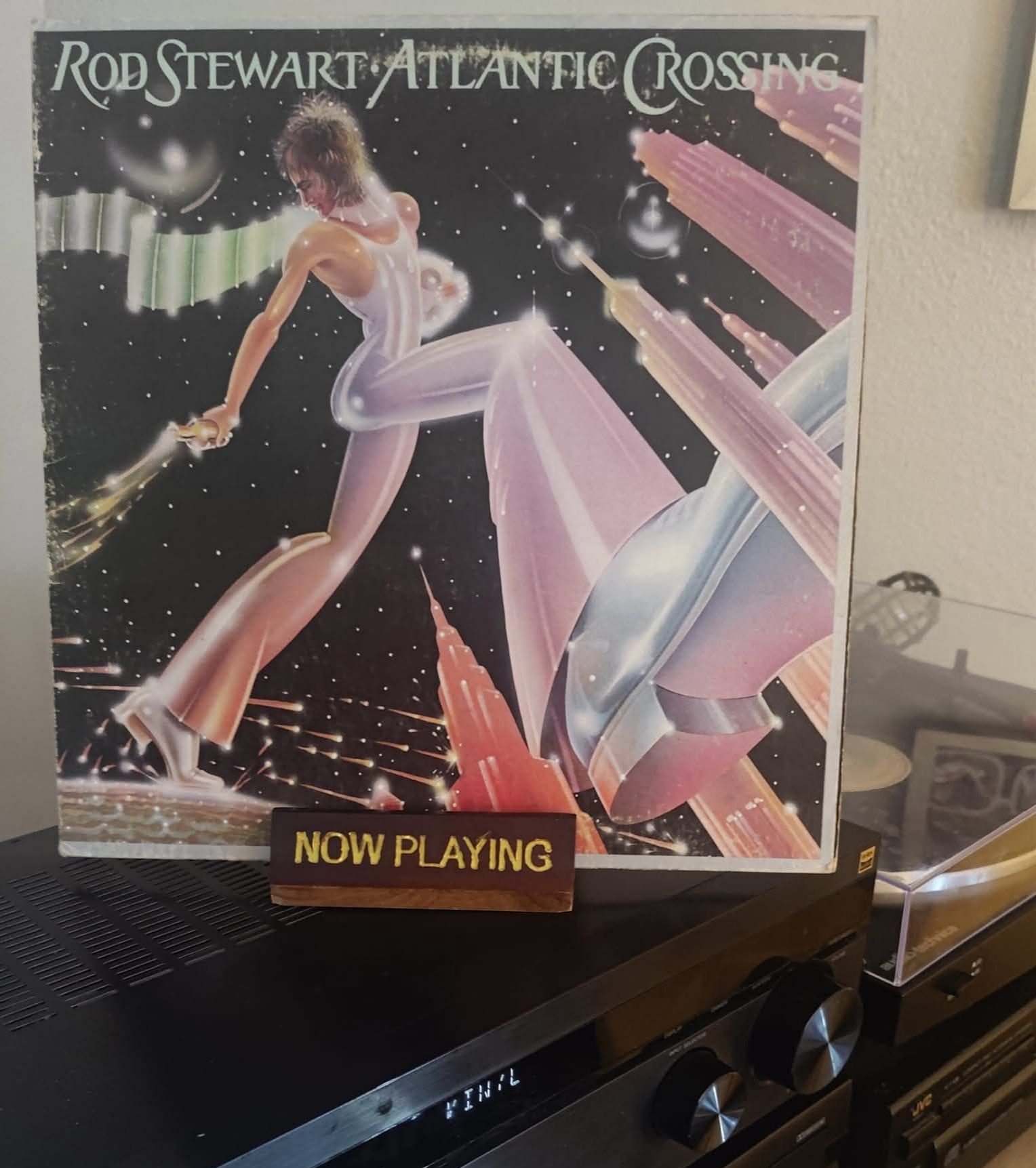 英LP Rod Stewart Atlantic Crossing UKオリジ 英LP Rod Stewart
