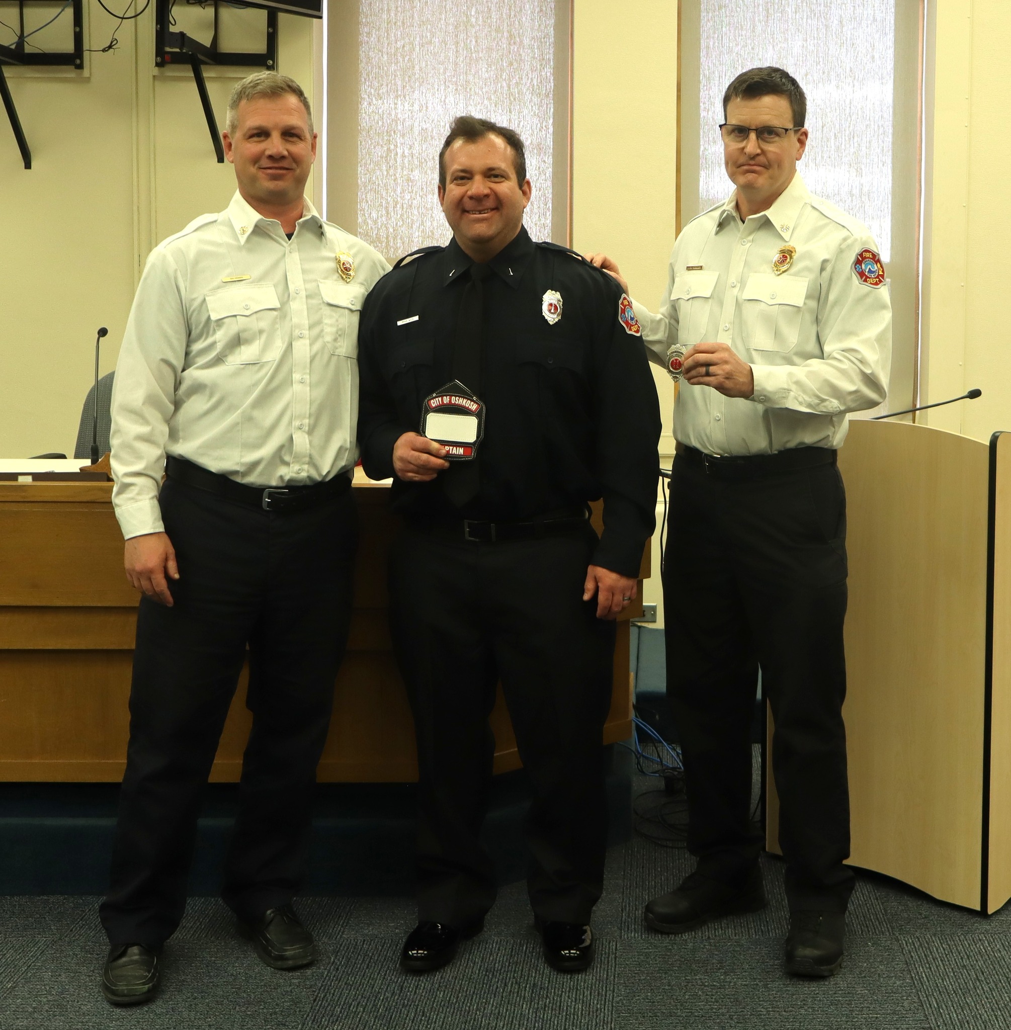 Congratulations to Lieutenant... - Oshkosh Fire Department | Facebook
