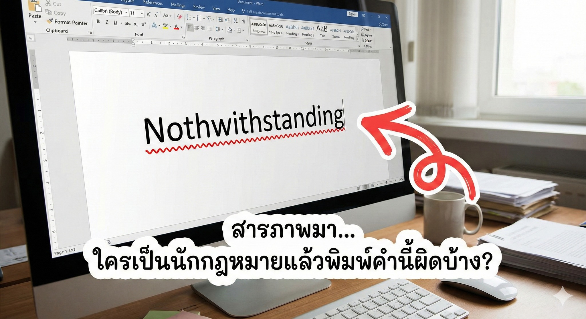 LLC - 📝การใช้คำว่า notwithstanding ในภาษาอังกฤษและงานกฎหมาย . พูดถึงคำ ...