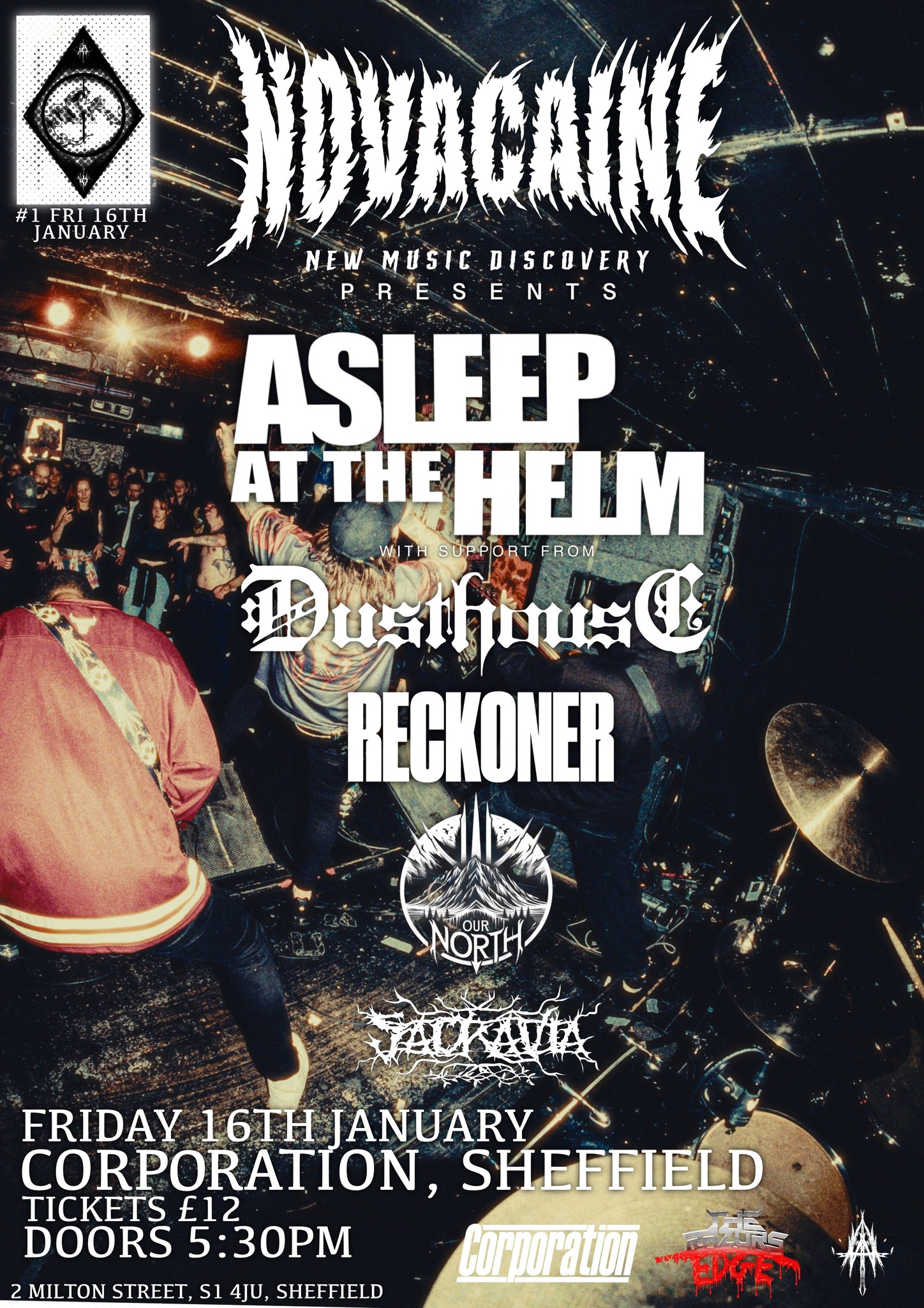 Corporation - Manchester’s five-piece modern metalcore force Asleep At ...