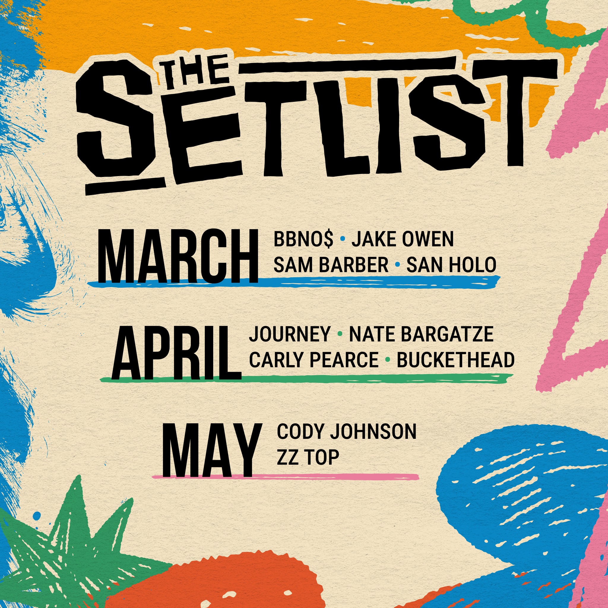 Catch - The Setlist, our cheat sheet for must-catch concerts and shows ...