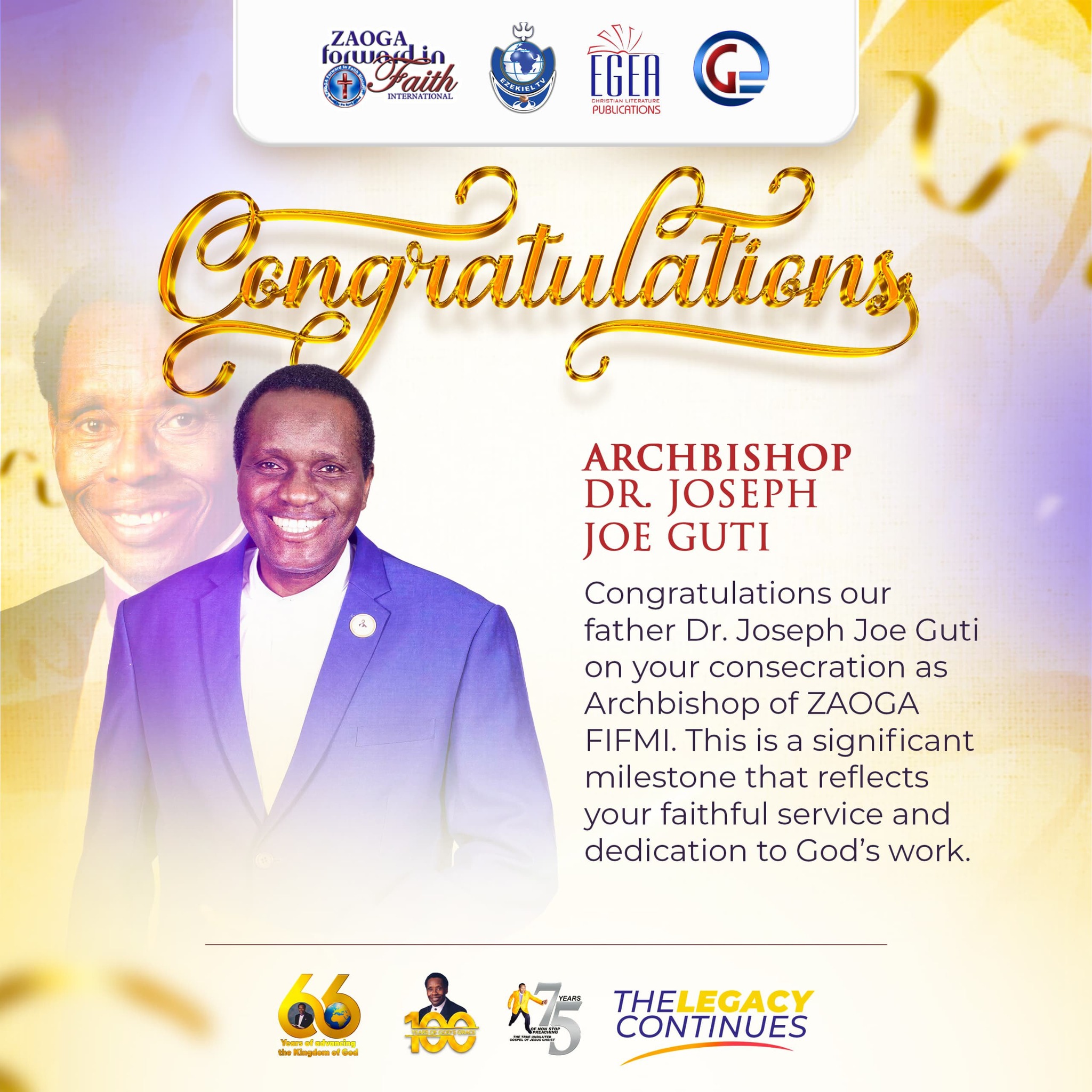 Congratu... - ZAOGA- FORWARD IN FAITH MINISTRIES INTERNATIONAL | Facebook