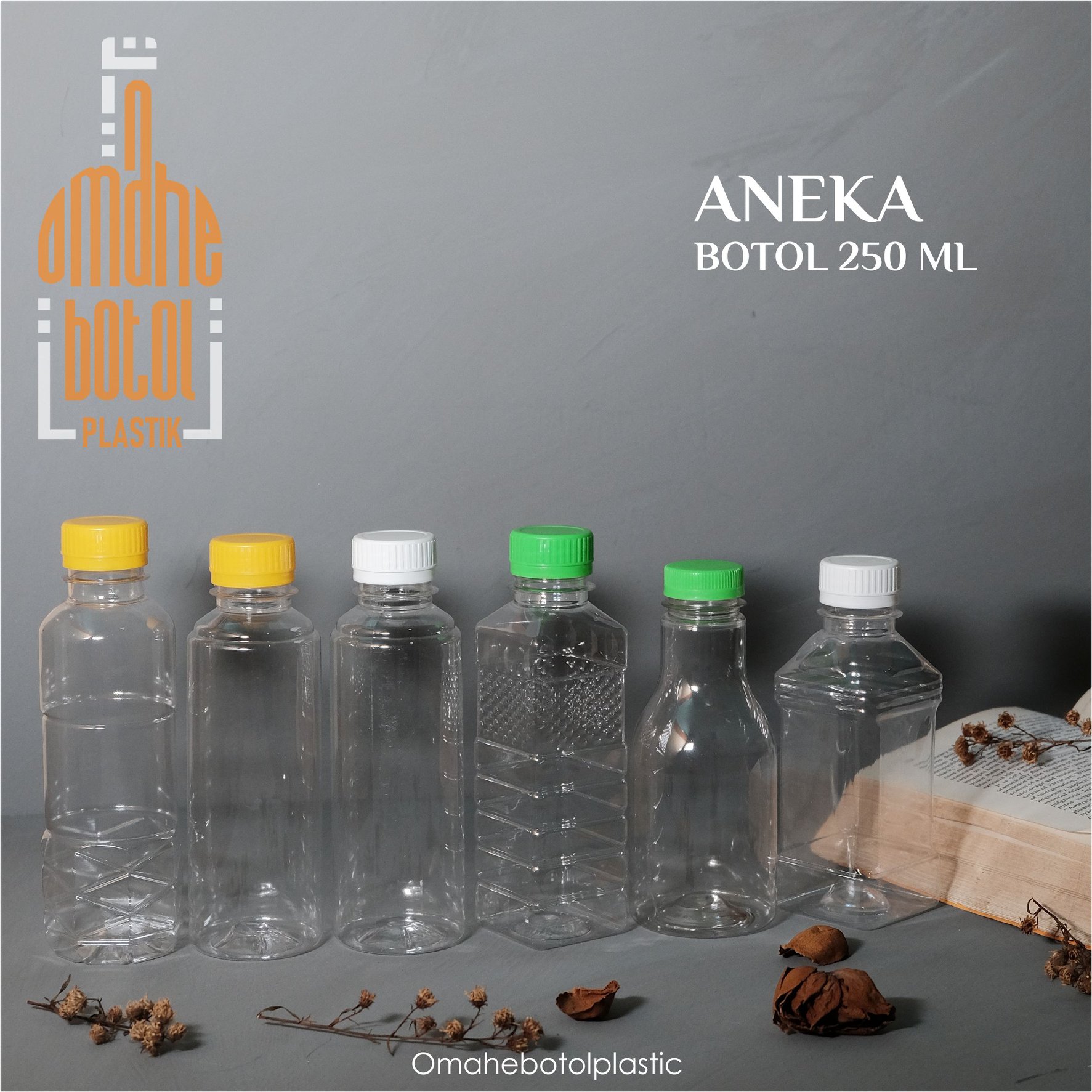 Aneka Pilihan Botol Plastik 250 ML... - Omahe Botol Plastik | Facebook