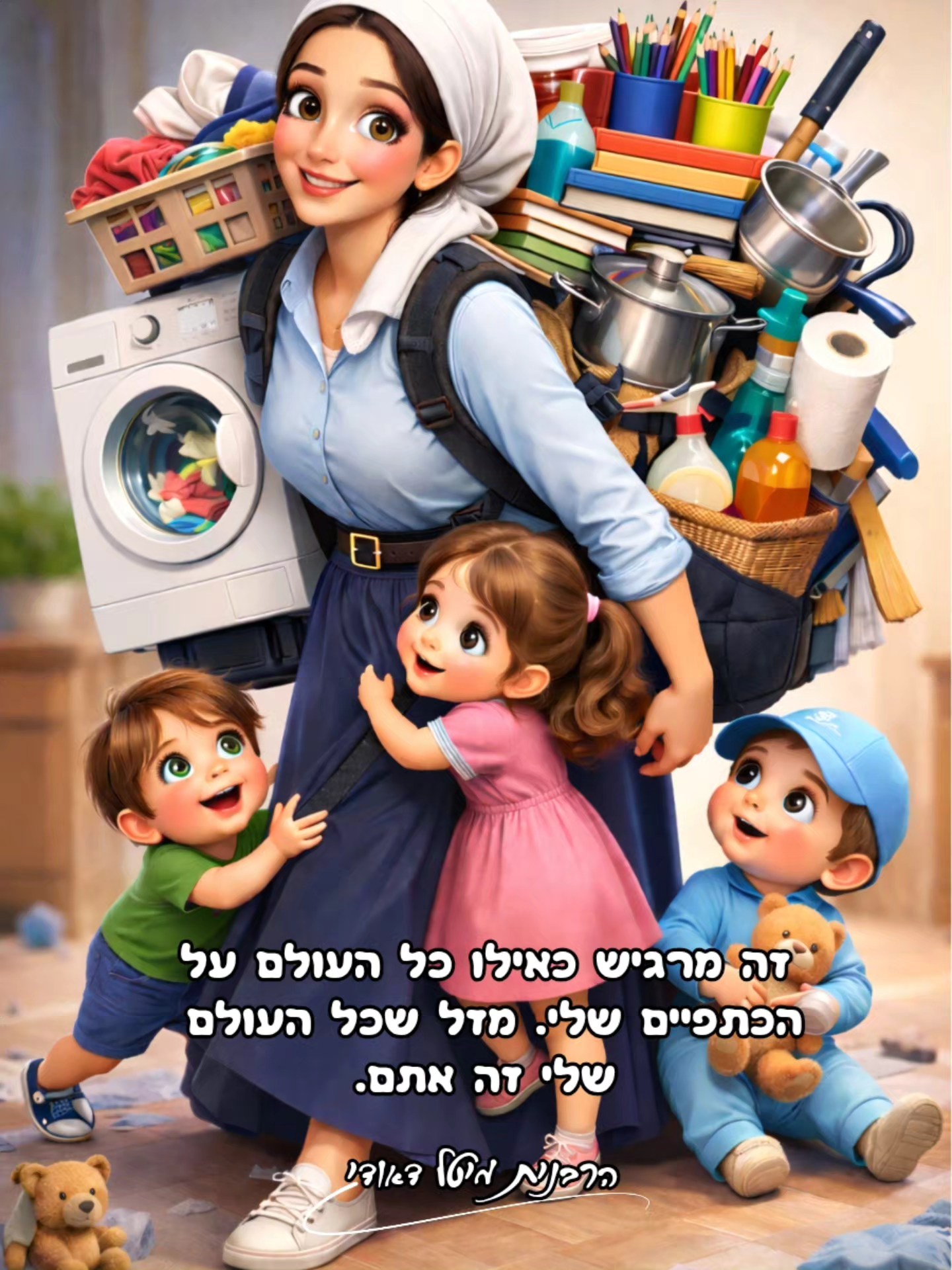 חיים של אמא. תייגי אמא שמחזיקה את... - הרבנית מיטל דאודי | Facebook