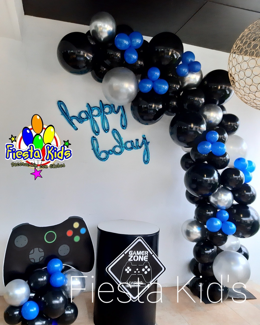 Lote De 16 Globos De Látex Para Fiestas - Diseño De Píxeles, Perfecto Para Cumpleaños Infantiles