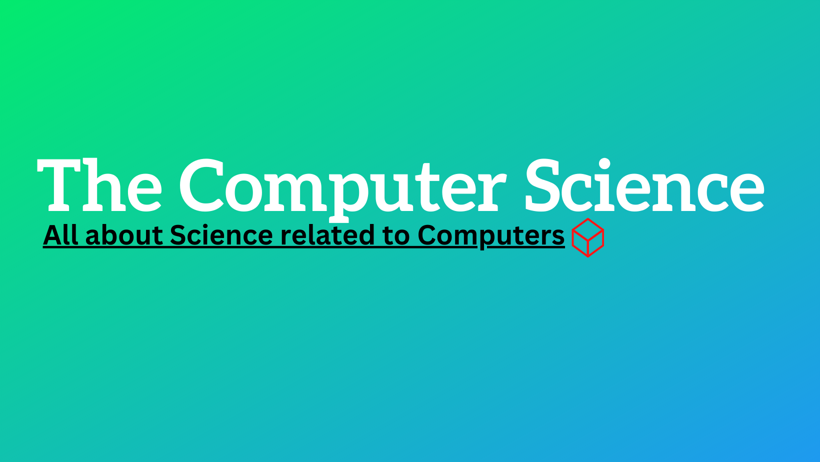 The Computer Science | Facebook