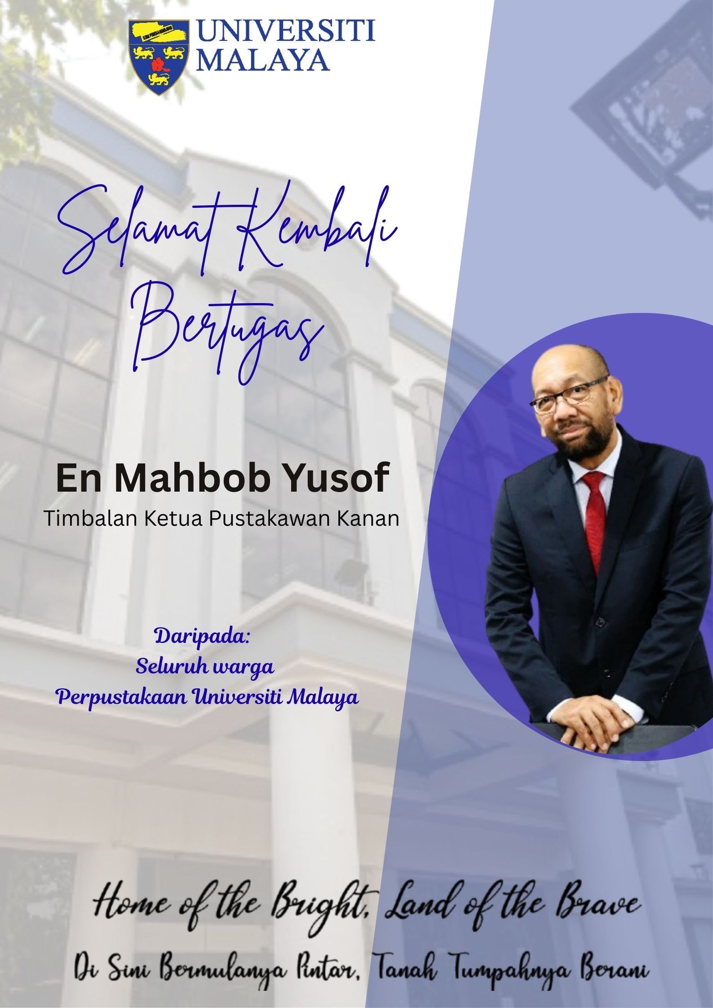 The University of... - The University of Malaya Library