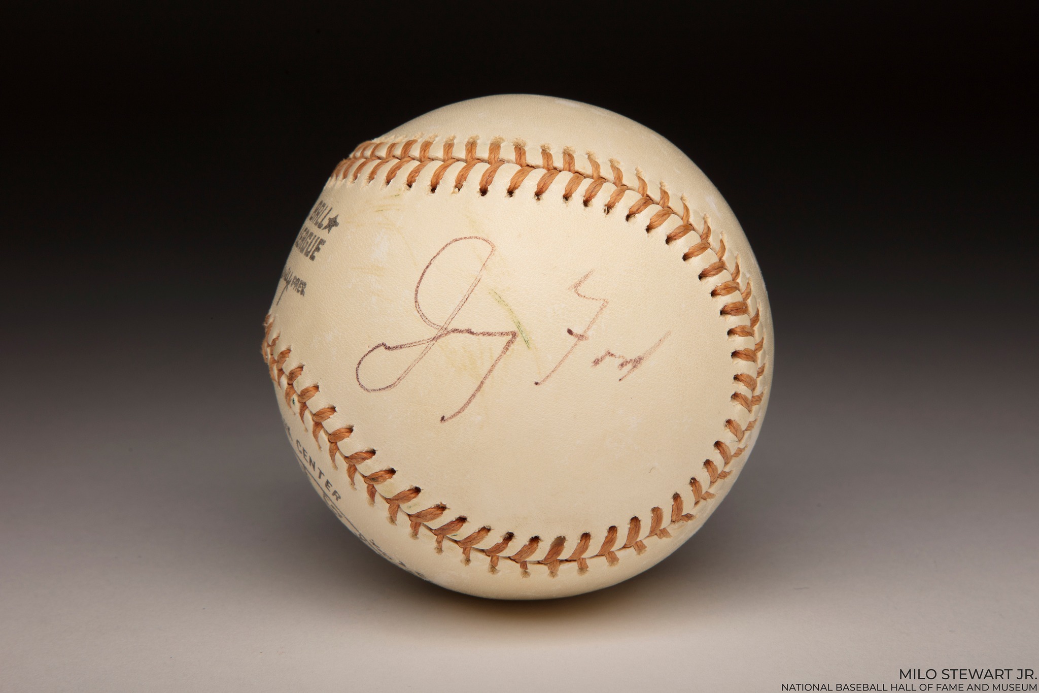 National Baseball Hall of Fame 木製ボール National Baseball Hall of Fame 木製ボール National Baseball Hall