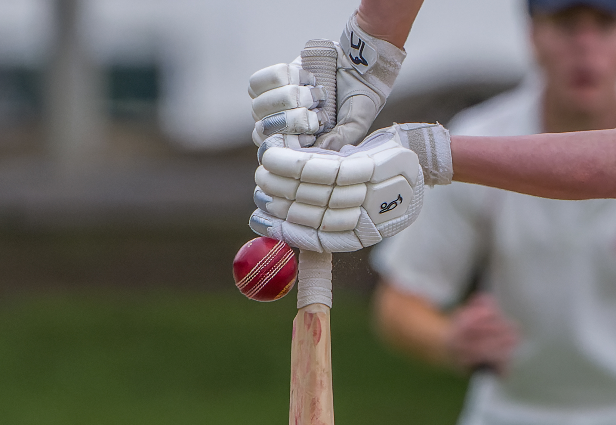Justin - . . . . he wasn't out off this ball – which arched relatively ...