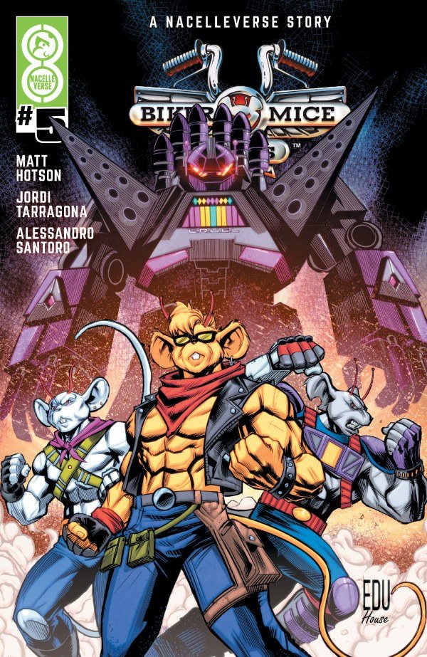 Biker Mice from Mars #5 Hit's stores Oct 29, 2025 ALL-NEW ARC! ALL