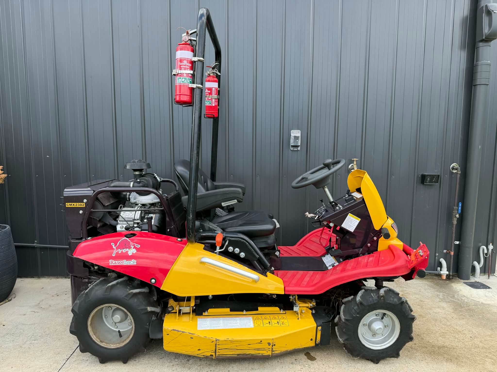 PENDING - Razorback CMX2302 Ride-On Brushcutter - Lawn Mowers ...