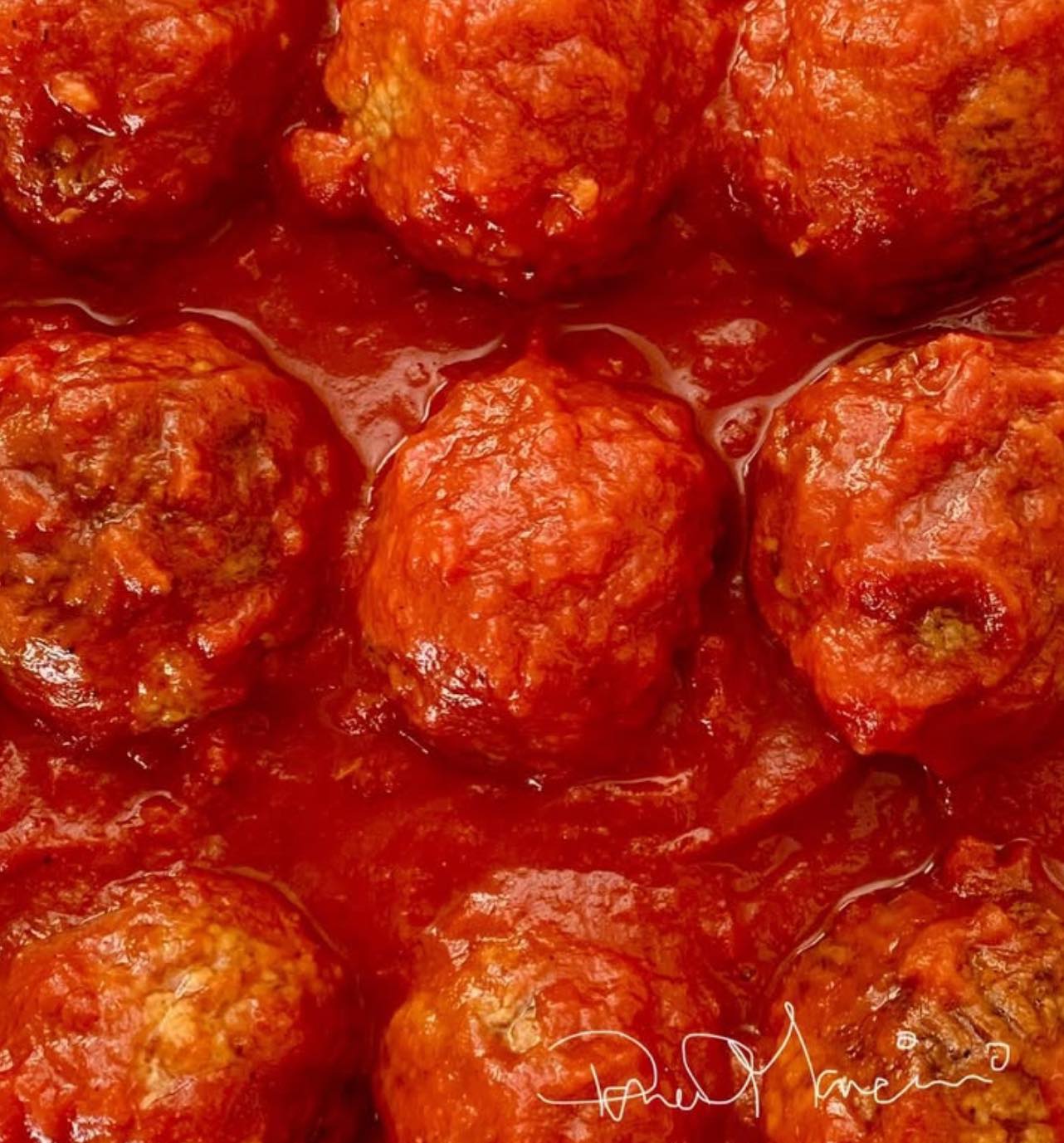 Daniel - My Cheesy Meatball Recipe Simmered in my Rustic Sauce and ...