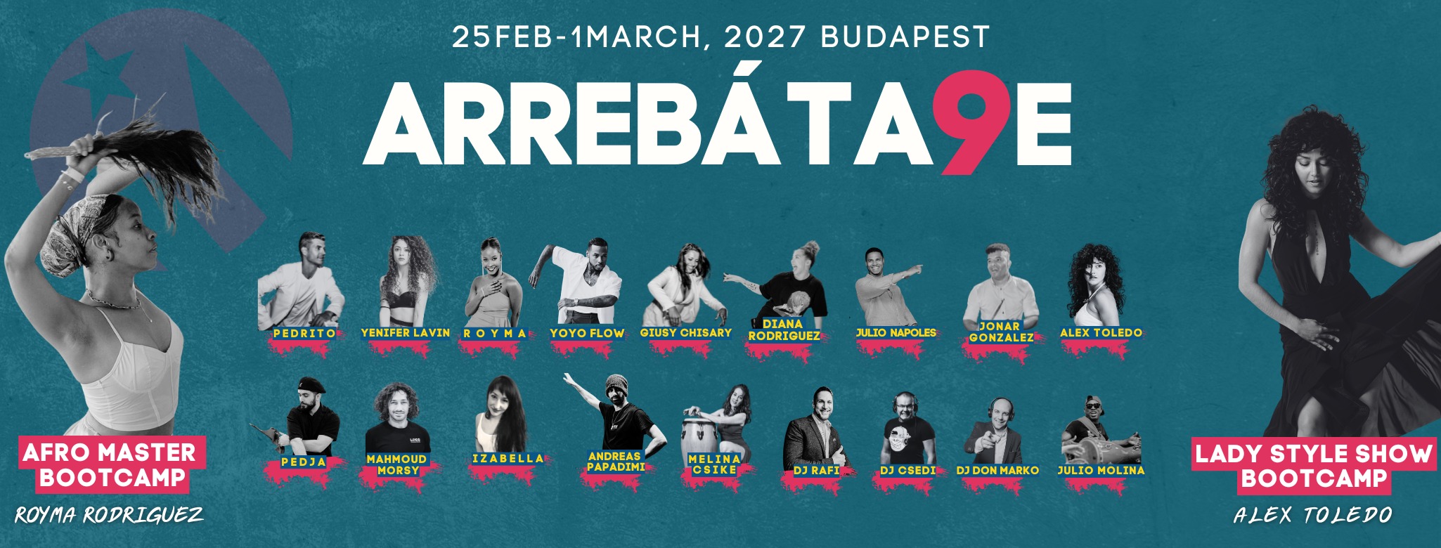 Arrebatate Cuban Salsa Festival 2027 Budapest Official