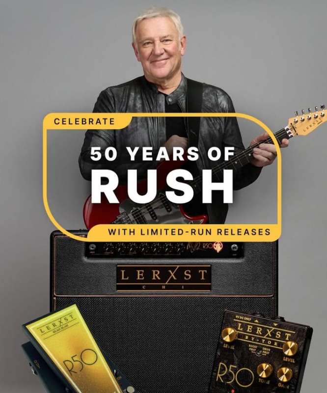 Mojotone - Celebrating 50 years of @rush with Alex Lifeson’s limited ...