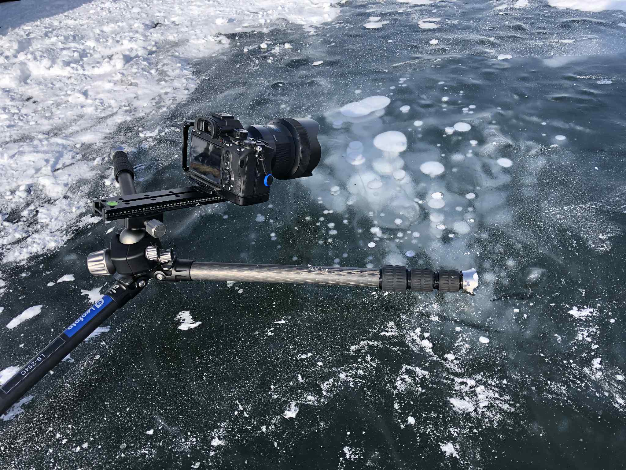 Kaniフィルター - 氷上、雪上用の三脚石突きは、TFCスパイク石突きがオススメです。チューリップ形状の石突きになります。 添付写真はNao ...