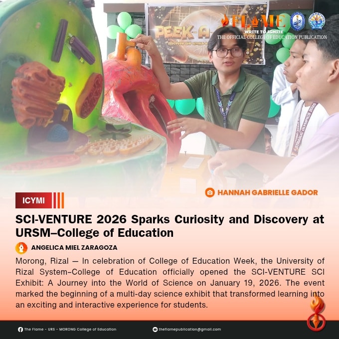 The Flame - January 22, 2026 (1:00 PM, Room 212 & 216) ICYMI | SCI ...