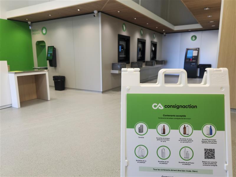 Ville - Savais-tu qu’un centre Consignaction a ouvert ses portes à ...