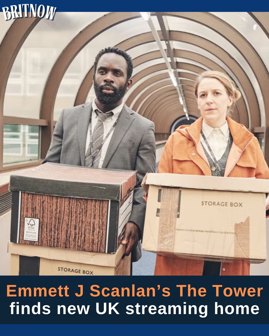 BritNow - Emmett J Scanlan’s The Tower finds new UK streaming home 🚨 ...