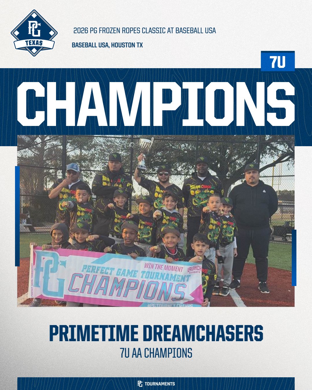 Your 2026 Frozen Ropes Classic 7u AA... - Perfect Game Texas | Facebook