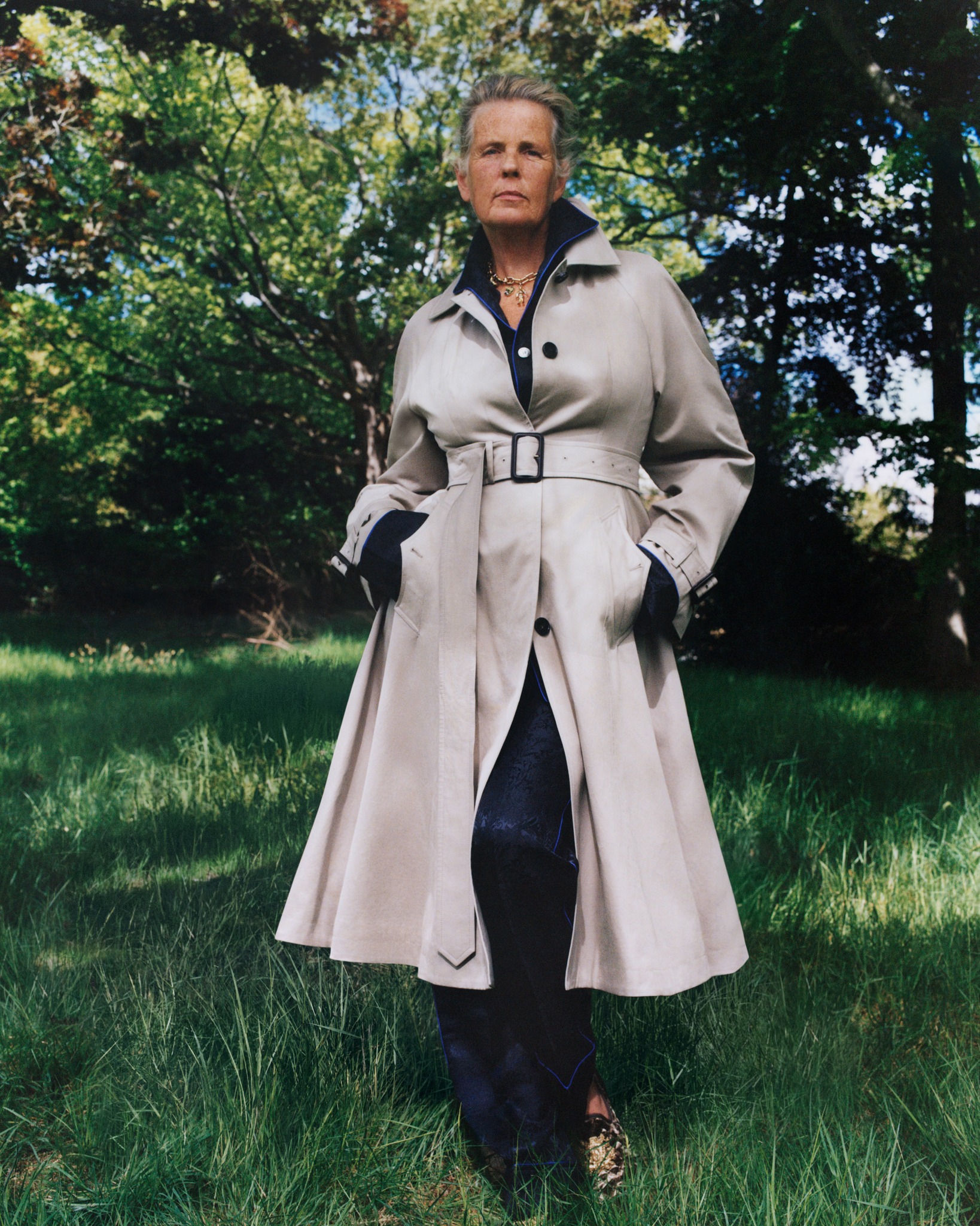 美品 Burberry PRESTIGE COLLECTION ロングコー90s Country calling Rooted in tradition, crafted for outdoor