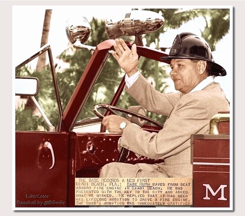 Baseball - Today In 1948: Ailing baseball legend Babe Ruth has his wish ...