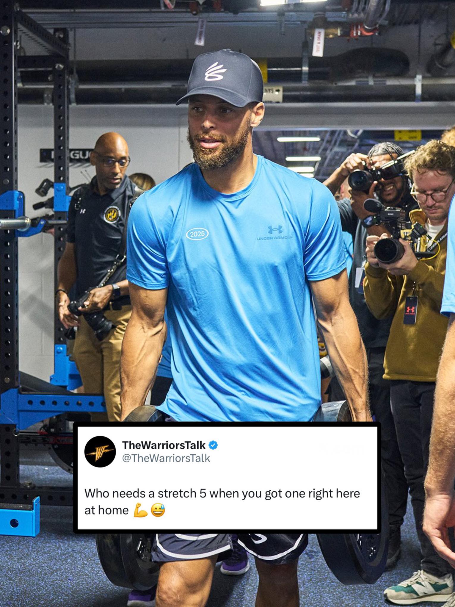 The Warriors - Steph looks dialed in for year 17 👀 (via ...