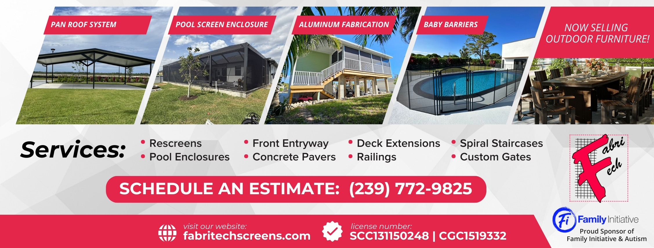 Fabri-Tech Screen Enclosures | Fort Myers FL