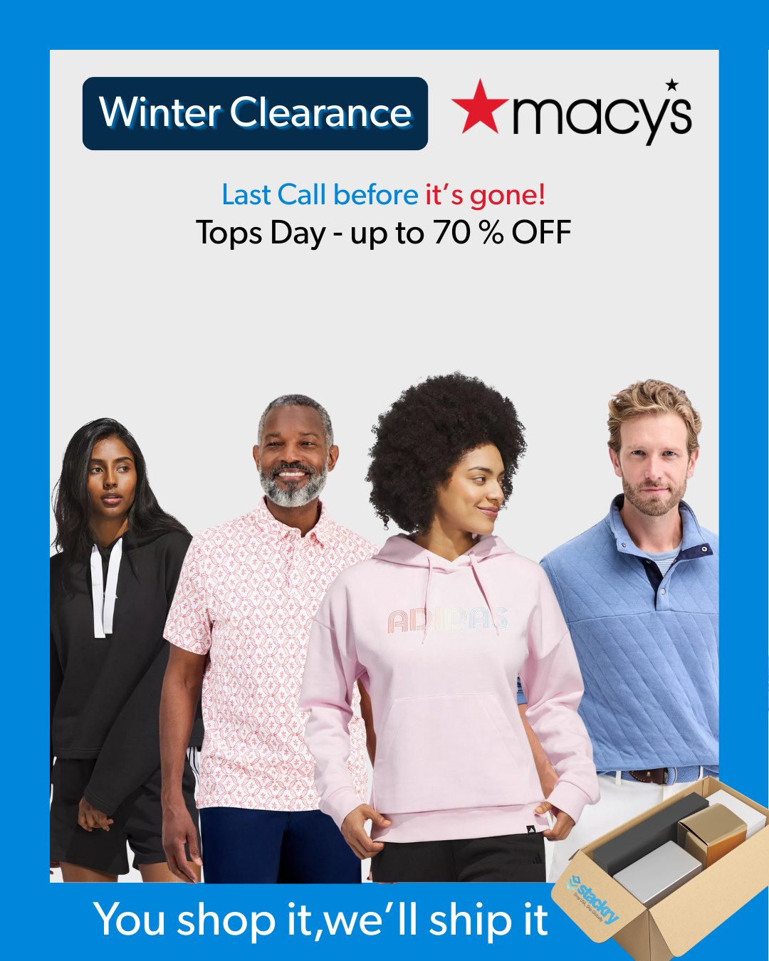 Stackry - ️ Winter Clearance at Macy’s — up to 70% OFF... | Facebook