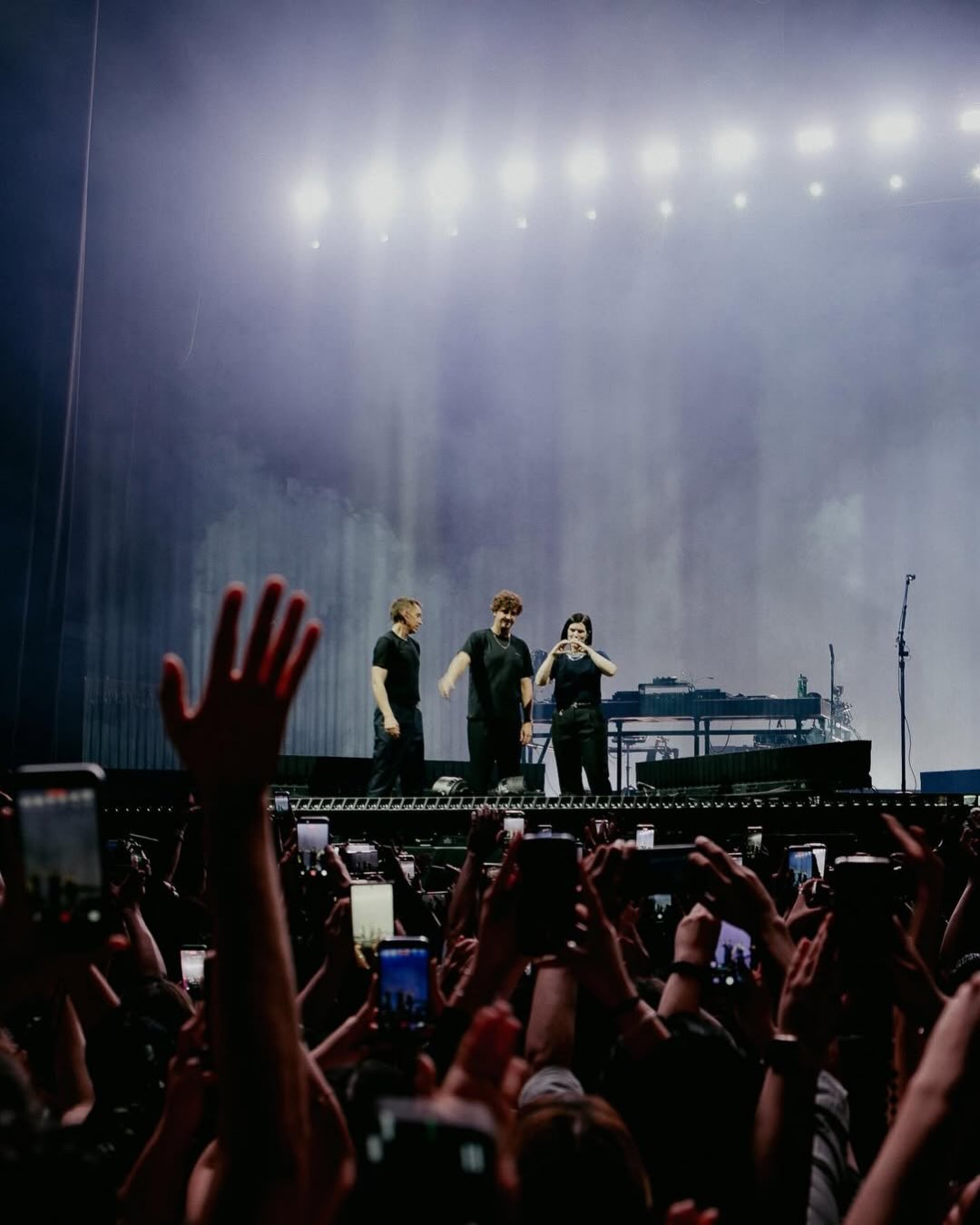 The xx were back on stage for the first time in eight years in