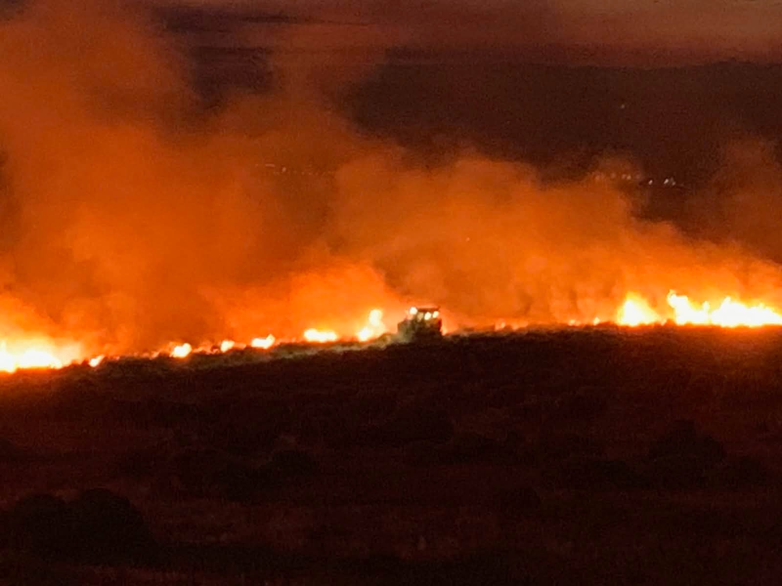 Nine Canyon Fire Info as of 8 a.m., July 11, 2026 The Nine Canyon