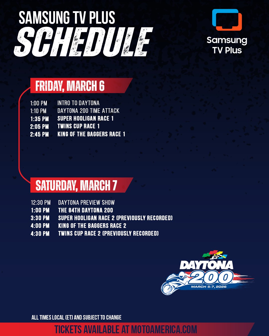 Daytona is HERE. 🏁🌴 Join us at the World Center of Racing for