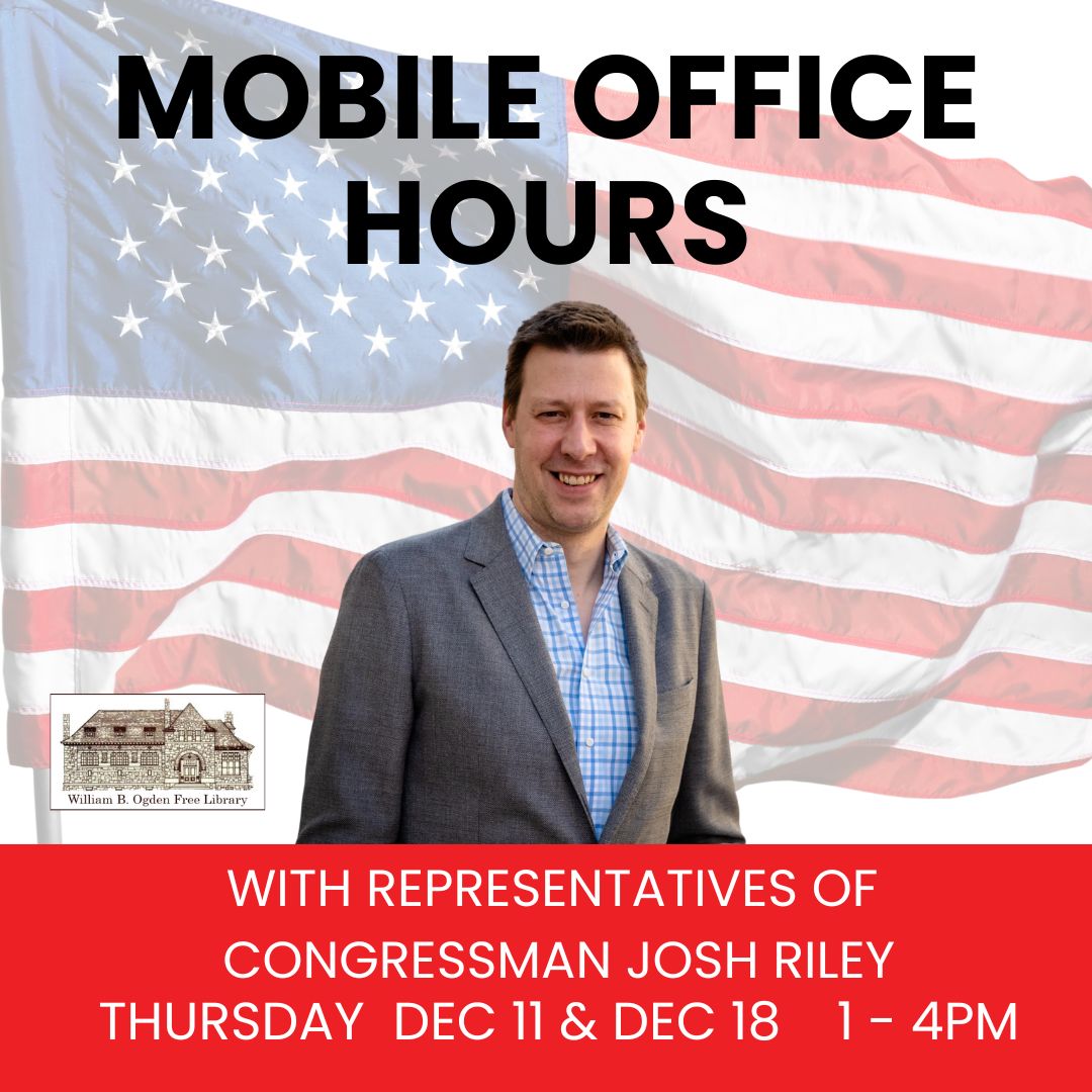 Mobile Office Hours - Congressman Josh Riley