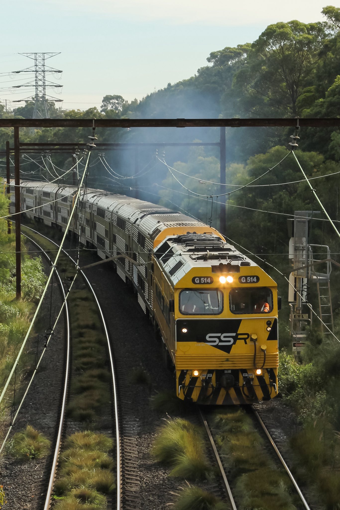 NSW Railways - Past and Present | #T184 passing through Rookwood with ...
