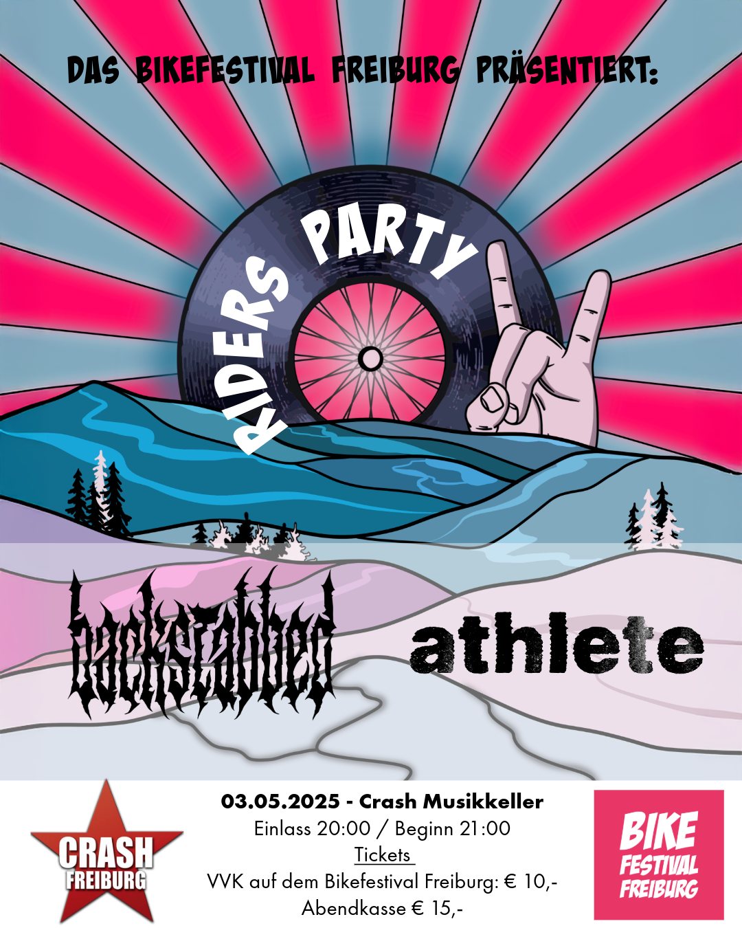 Riders Party – Das Highlight des Bikefestival Freiburg 2025