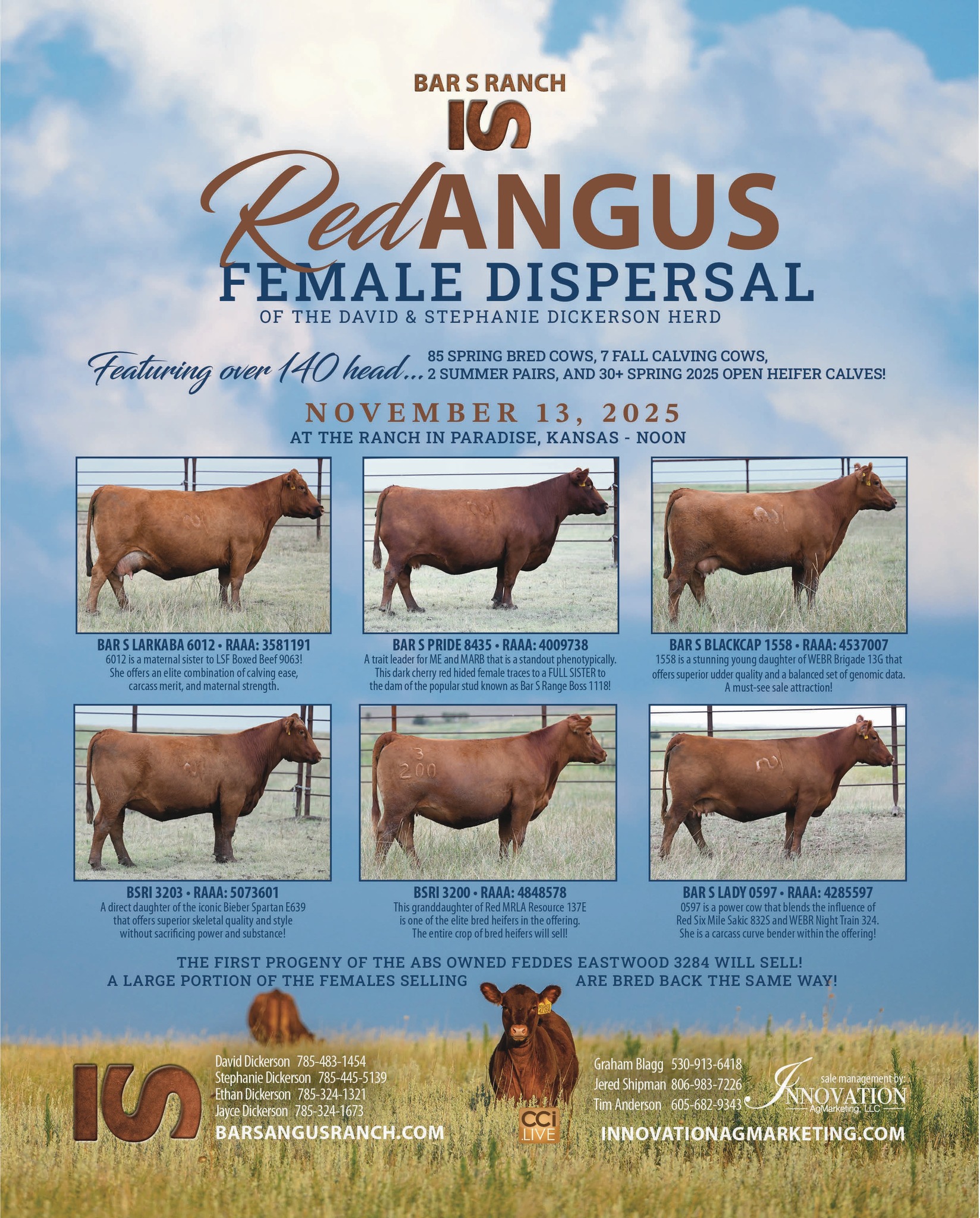 Innovation - Save the date! Bar S Ranch will host their Red Angus ...