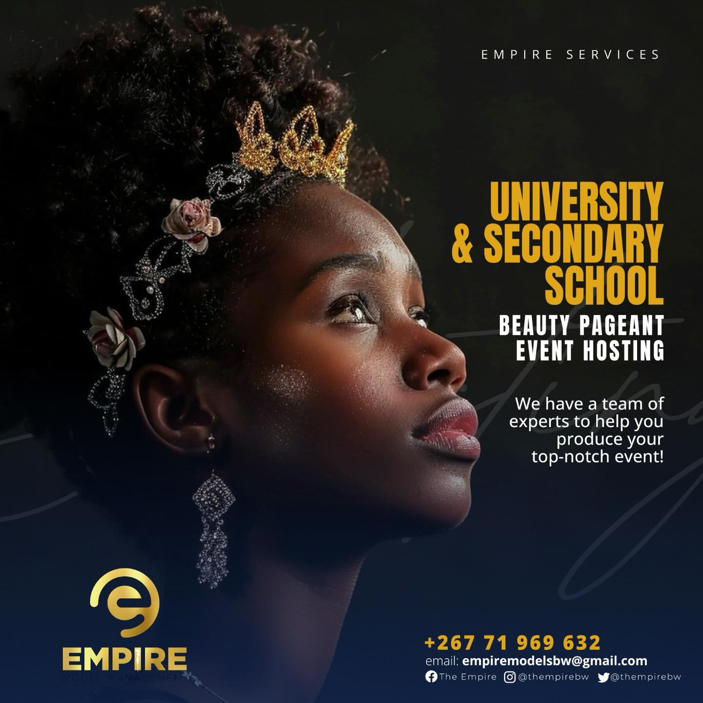 The Empire Bw - 👑 Beauty Pageant hosting Department 👑 The... | Facebook