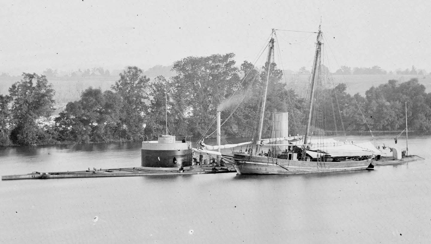 Jake - Civil War photograph showing the United States Navy's USS ...