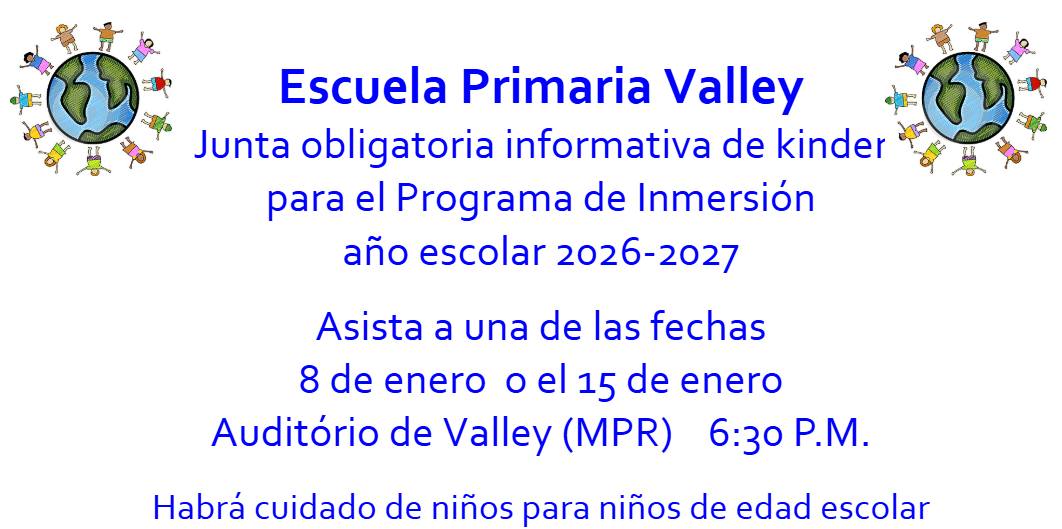 Valley Elementary Dual Language Program | Poway CA