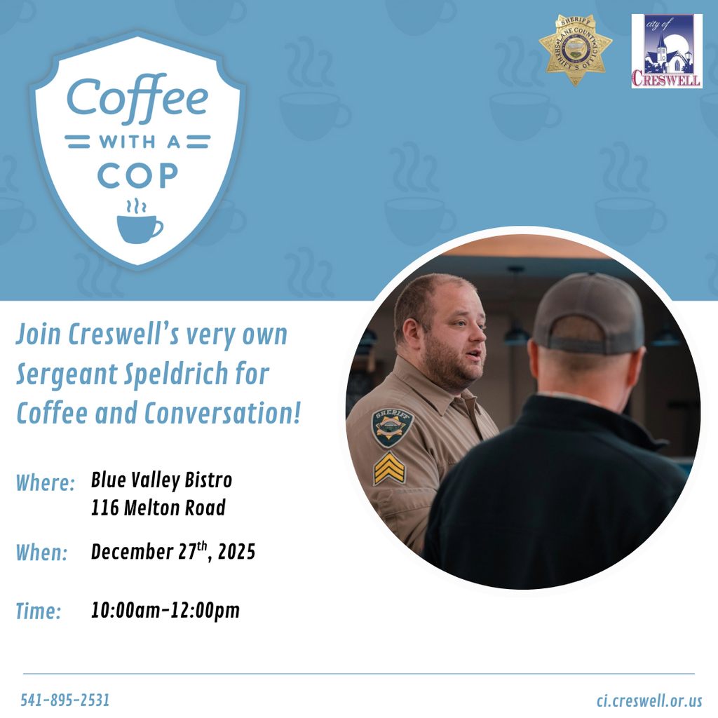 City - Join Sergeant Speldrich for Coffee and Conversation at Coffee ...