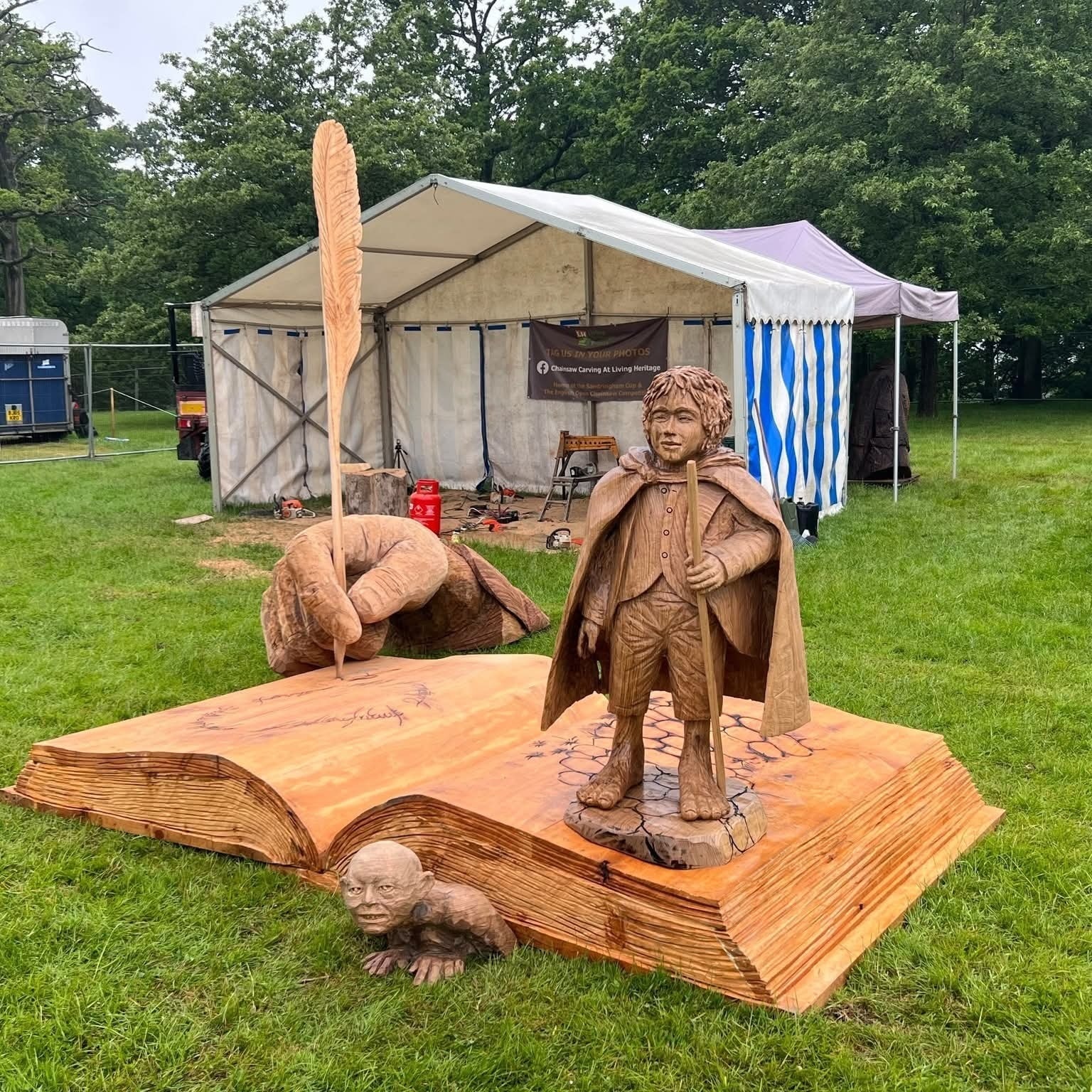 Yesterday was... - Simon O'Rourke - Tree Carving | Facebook