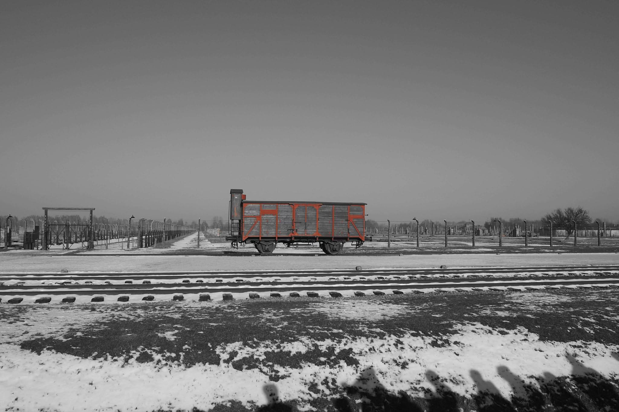Auschwitz - 📷 A historic freight car standing on the ramp at the ...