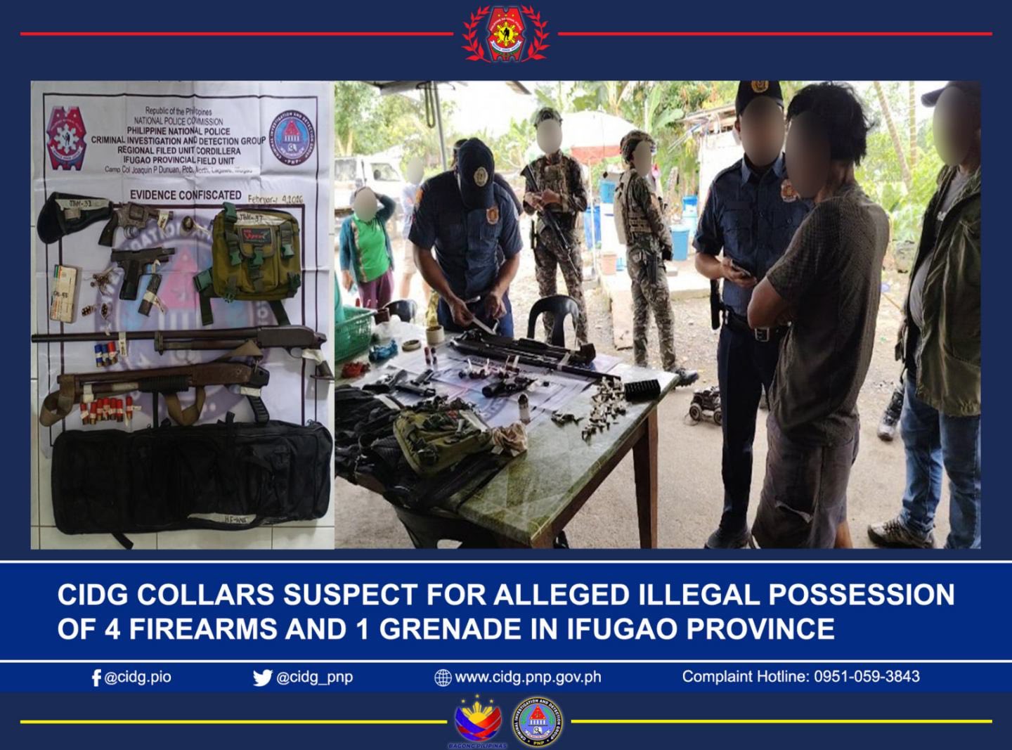 Criminal - CIDG NABS SUSPECT FOR ALLEGED ILLEGAL POSSESSION OF 4 ...