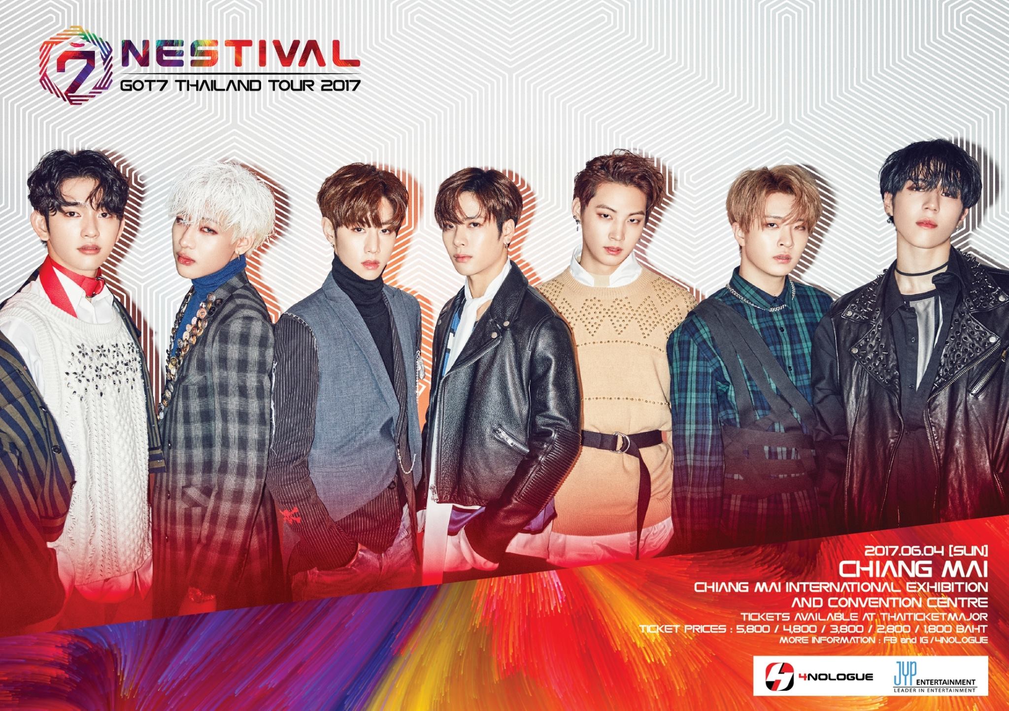 GOT7 THAILAND TOUR 2017 ''NESTIVAL'' in CHIANG MAI ส่งความสนุกจาก