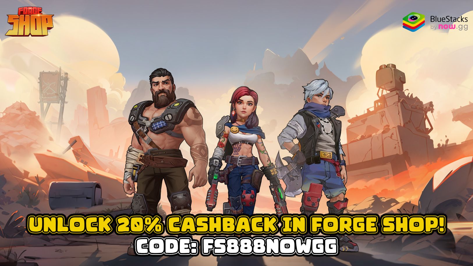 BlueStacks - 🛠️🔥 Forge Shop เกมซิมยุคซอมบี้ที่ต้องลอง 🔥🛠️... | Facebook