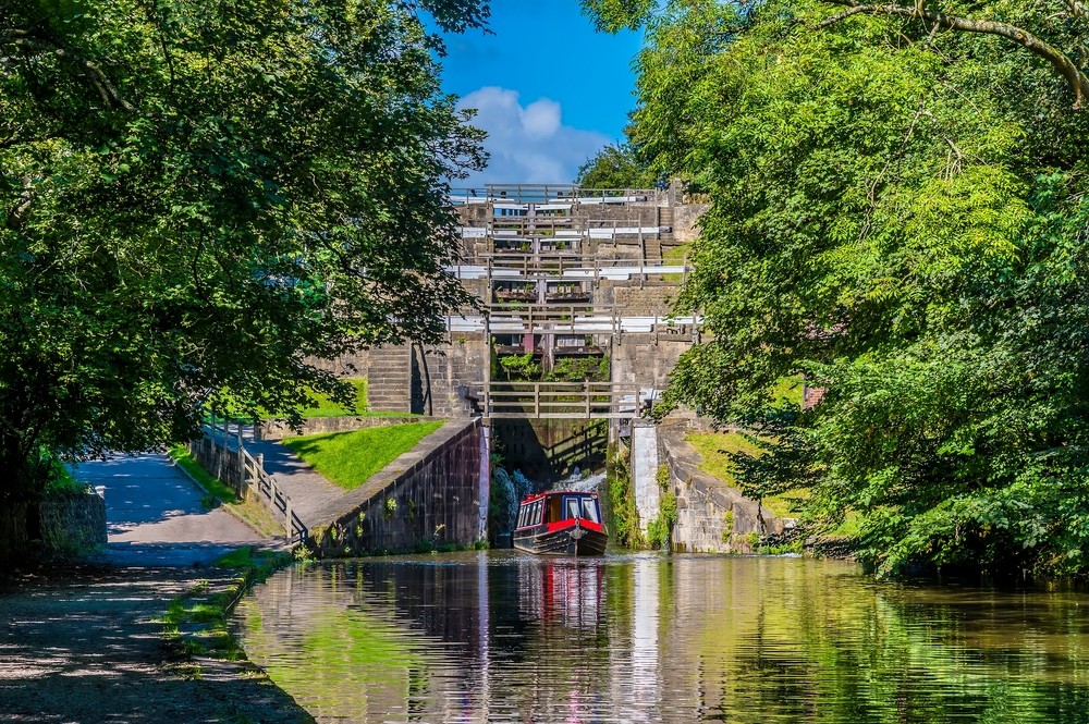 For - 🚤 Bingley Five Rise Staircase Locks The Bingley Five Rise Locks ...
