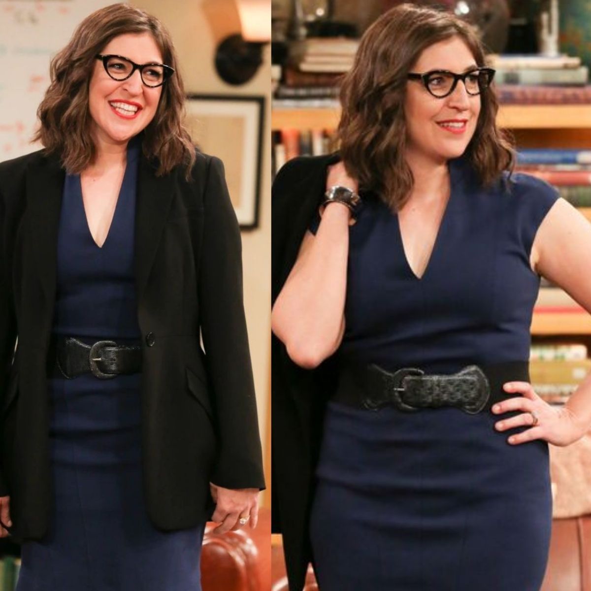 why does amy dress like an old lady Do you know that Amy's transformation in the final episode was actually controversial? One of the most surprising moments in the Big Bang Theory finale was Farrah Fowler's makeover. After winning 992