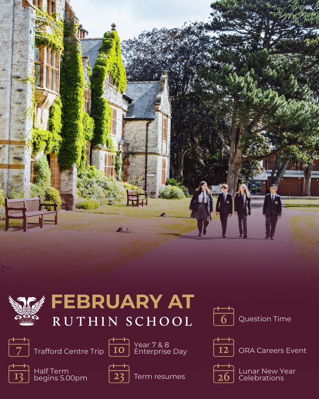Ruthin - Coming up in February at Ruthin School: 6th - We debate ...