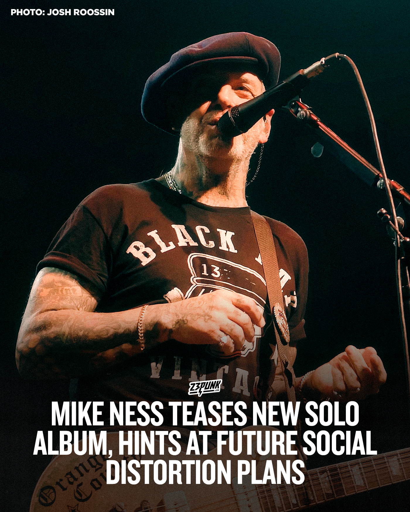 Mike Ness working on new solo album